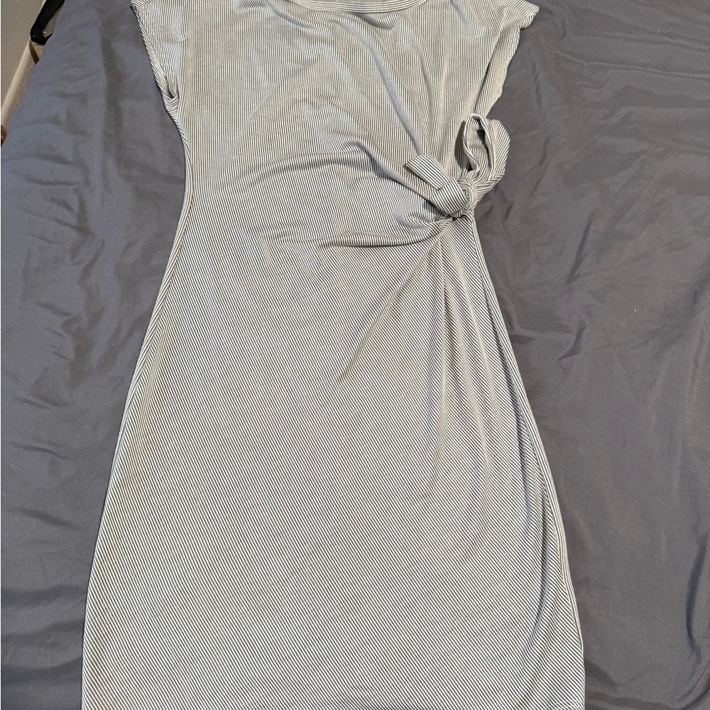 Elegant Gray Women's Dress